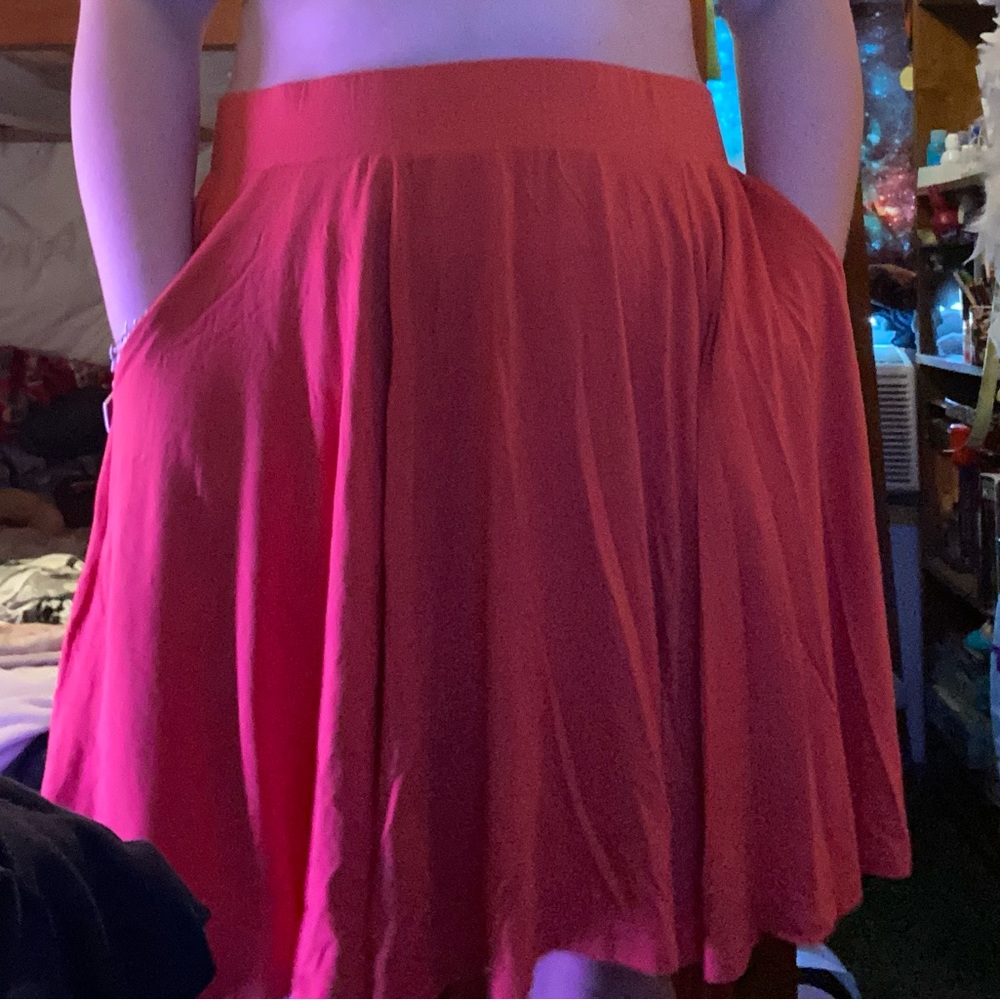 Torrid orange skirt